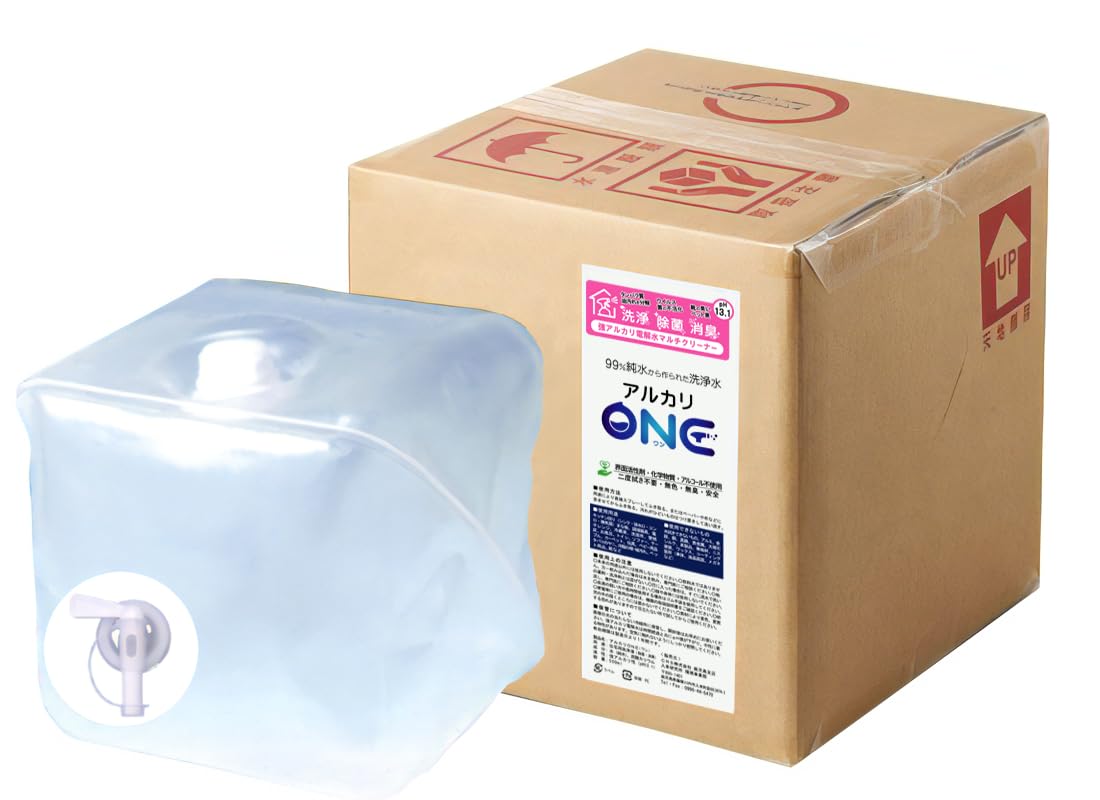 Amazon | 強アルカリ電解水マルチクリーナー アルカリONE（ワン）20